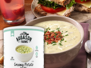 Augason Farms Creamy Potato Soup Mix 2lbs 13oz $17.50 (Reg. $30.99)