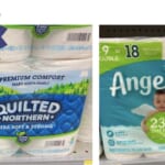 Quilted Northern & Angel Soft Bath Tissue for $3.65