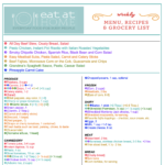 Get the Eat at Home Menu Plan Service for just $1.13/week!