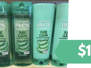 Garnier Fructis Hair Care Deals at Walgreens & CVS