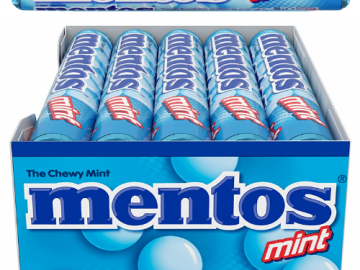 15 Pack Mentos Chewy Mint Candy Roll as low as $5.98 Shipped Free (Reg. $8.80) | 40¢/Roll