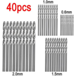 40-Pc Titanium Coated High Speed Steel Drill Bit Set $3 After Code (Reg. $29.99) + Free Shipping