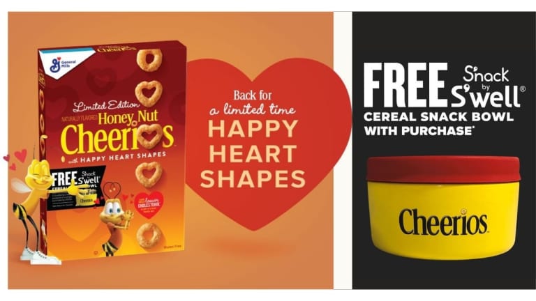 Free Snack Bowl With 3 Cheerios Products