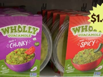 Wholly Guacamole Coupon | Makes it $1.49 at Publix