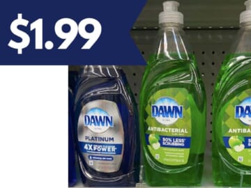 $1.99 Dawn Dish Soap | Kroger Mega Deal Ends Tomorrow