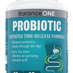 Balance ONE Probiotics for Gut Health and Immunity 60-count