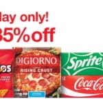 35% off DiGiorno, Frito Lay & Coke Products – Sunday Only!