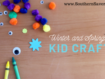 Winter and Spring Kid Crafts