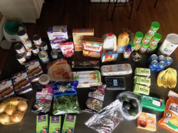 This Week’s $72 Grocery Shopping Trip (+ what we ate!)