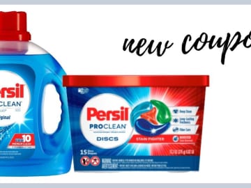 Persil Coupon | Save on Liquid Laundry Detergent or Discs at Walmart