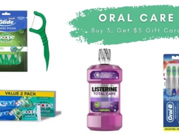 Target | Buy 3 Oral Care Items, Get $5 Back