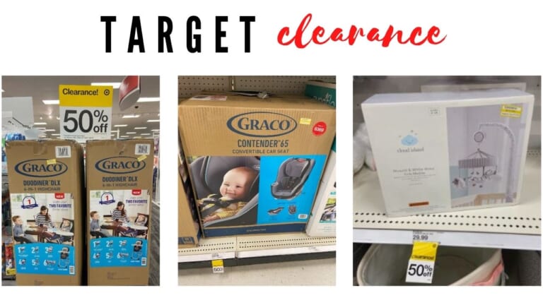 Target Clearance Alert | 50% off Baby Gear