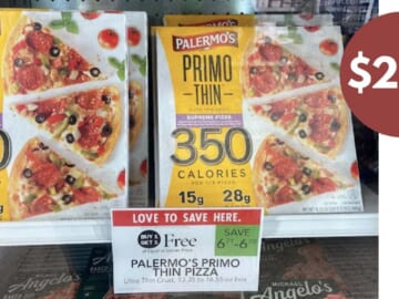 $2.39 Palermo’s Primo Thin Pizza at Publix