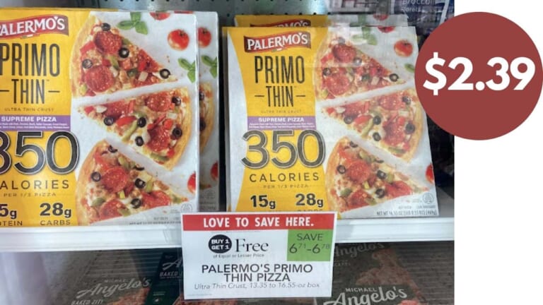 $2.39 Palermo’s Primo Thin Pizza at Publix