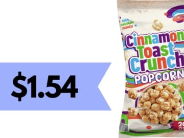 $1.54 Cinnamon Toast Crunch Popcorn at Publix