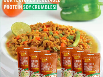 6-Pack Gourmet Goodness Non-GMO Soy Vegetable Protein Crumbles $22 (Reg. $35) | $3.67 each!