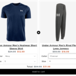Under Armour Men’s Shirt + Joggers for just $31.98 shipped! (Reg. $85!!)