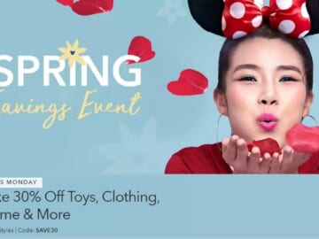 ShopDisney | Extra 30% Off Toys & Apparel