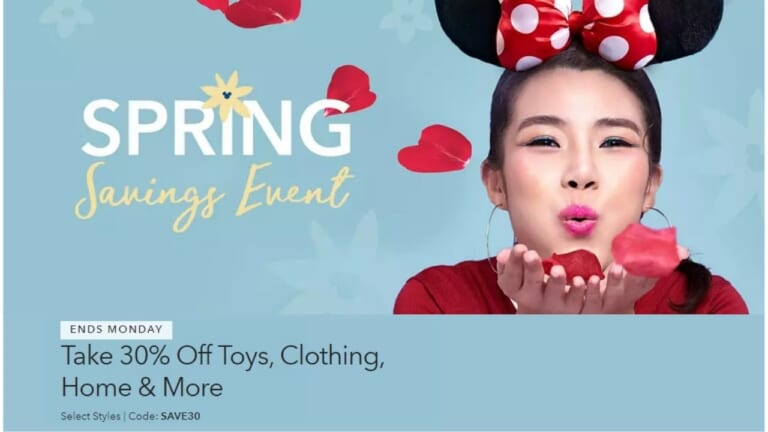 ShopDisney | Extra 30% Off Toys & Apparel