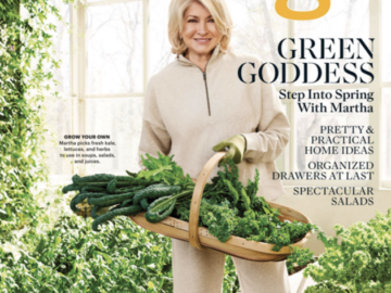 Free Martha Stewart Living magazine subscription!