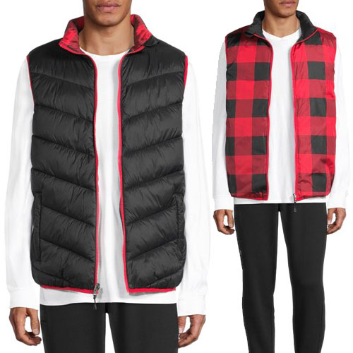 SwissTech Men’s Reversible Puffer Vest $10 (Reg. $16.88) | 4 Colors, S-3XL