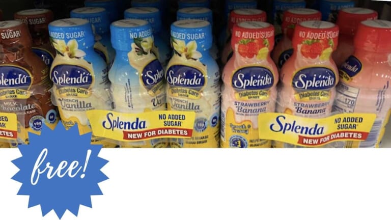 FREE 6-Pack of Splenda Diabetes Care Shakes