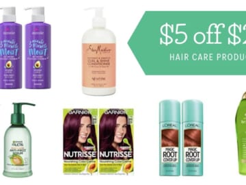 Amazon | $5 off $20 Haircare Purchase