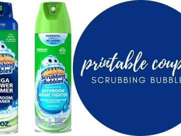 Scrubbing Bubbles Coupon | Save on Shower & Bathroom Cleaner