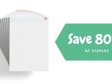 Staples | 12-pack Dot Grid Notepads $9.80