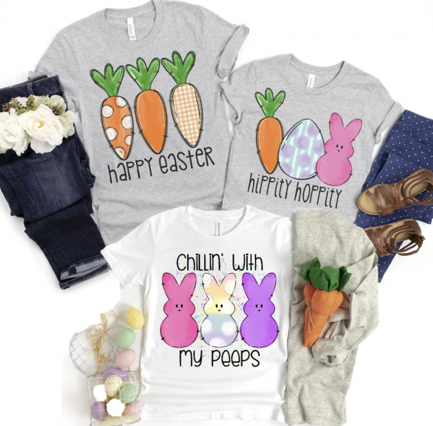 Cute Happy Easter Tees for just $17.99 shipped!
