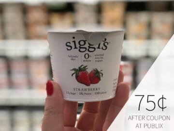 Pick Up siggi’s Yogurt For Just 50¢ Per Cup At Publix