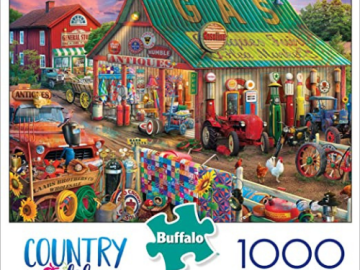 Buffalo Games Antique Market 1000 Piece Jigsaw Puzzle $9.99 (Reg. $14.99) – FAB Ratings! 2.6K+ 4.8/5 Stars!
