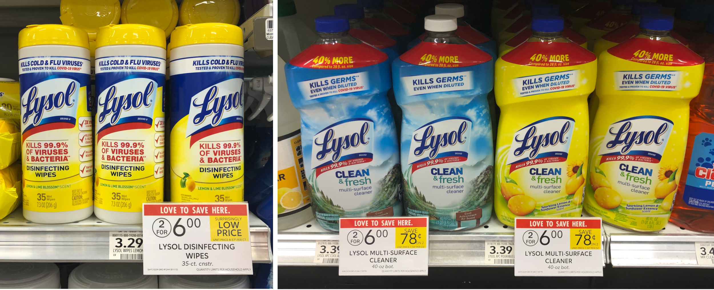 Lysol Disinfecting Wipes Only $1 At Publix on I Heart Publix 2