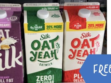 Get Silk Oatmilk as Low as FREE All Around Town