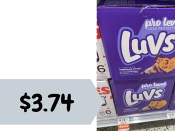 $3.74 Luvs 104-ct Diapers | Publix Clearance Stacking Deal