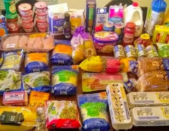 Brigette’s $102 Grocery Shopping Trip and Weekly Menu Plan for 6