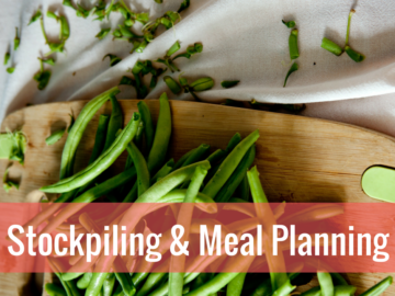 Live Online Q&A Tomorrow: Stockpiling & Meal Planning