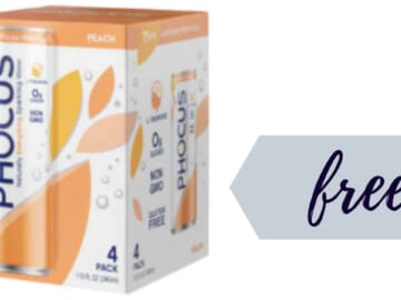 Money Maker Phocus Sparkling Flavored Water 4-Ct