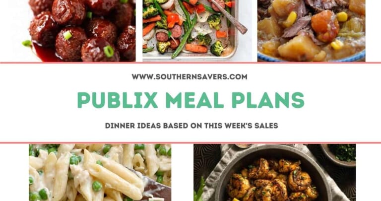 publix meal plans 3/2