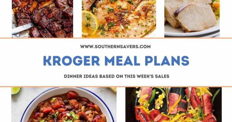 kroger meal plans 3/2