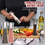 Salt and Pepper Shakers Grinders as low as $12.59 Shipped Free (Reg. $17.49) – 2.2K+ FAB Ratings!