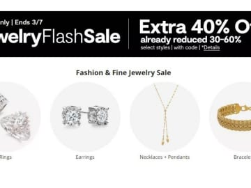 JCPenney Code | Extra 40% Off Sale Jewelry
