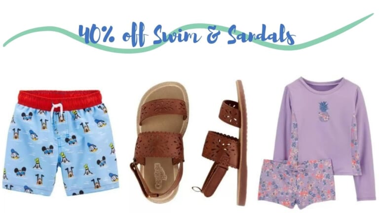 Carter’s | 40% Off Swimwear & Sandals