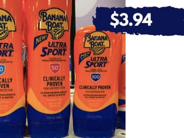 Stock Up on Sunscreen : $3.94 Banana Boat at Target