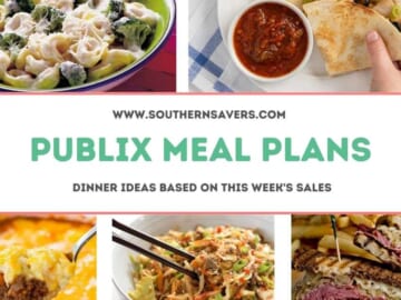 publix meal plans 3/9