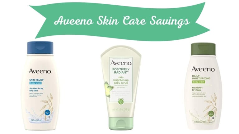 Amazon | Aveeno Skin Care Sale + 25% Off Coupon