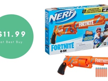 Best Buy | Nerf Fortnite Dart Blaster $11.99