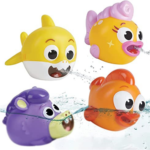 4-pack of Baby Shark Bath Squirt Toys $4.98 (Reg. $9.99) – FAB Ratings! 500+ 4.7/5 Stars!