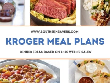 kroger meal plans 3/9