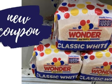 New Wonder Bread Coupon Available to Print!